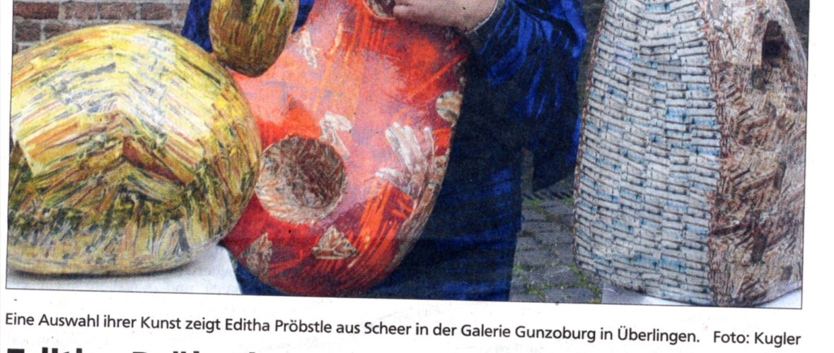 EDITHA Pröbstle unterstützt Afrikas Ärmste – Schwäbische Zeitung 10.08.2010