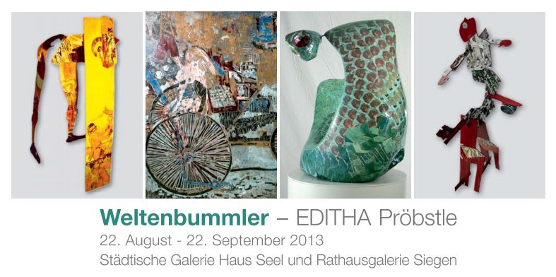 Ausstellung "Weltenbummler" in Siegen 22.08.-22.09.2013
