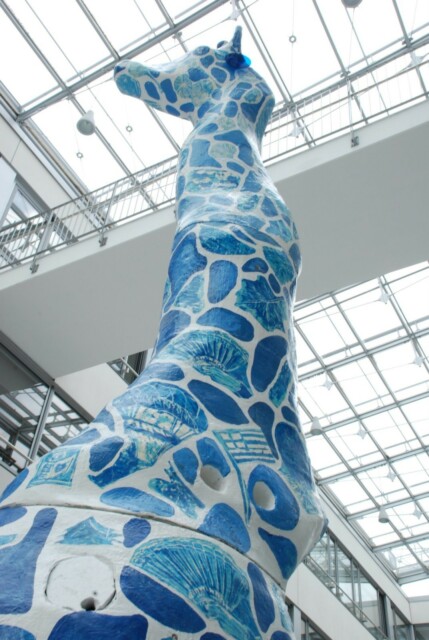 Zaraffa - die blaue Giraffe